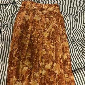 Vintage wrap skirt